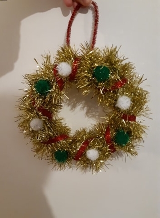 Couronne de Noël - Pâques, Noël - 10doigts.fr