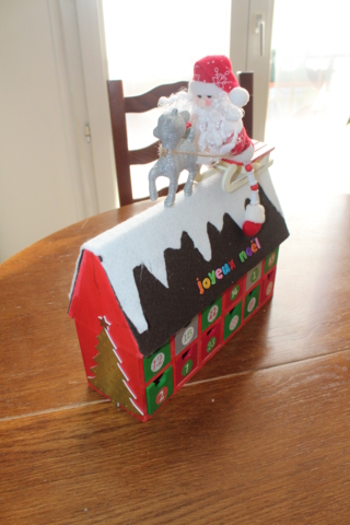 calendrier de l'avent - Déco du bois - 10doigts.fr