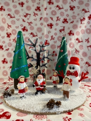 Centre de table noël - Divers - 10doigts.fr