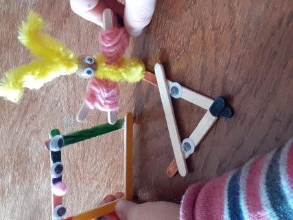 Bâtonnets - Créations d'enfant - 10doigts.fr