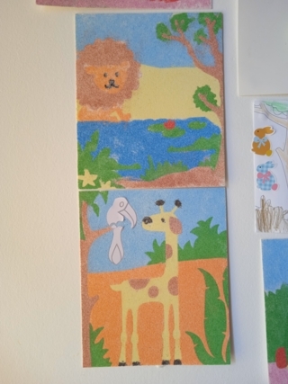 Cartes de sable thèmes assortis - Sable - 10doigts.fr