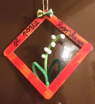 un brin de muguet - Créations d'enfant - 10doigts.fr