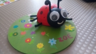 Coccinelle - Créations d'enfant - 10doigts.fr