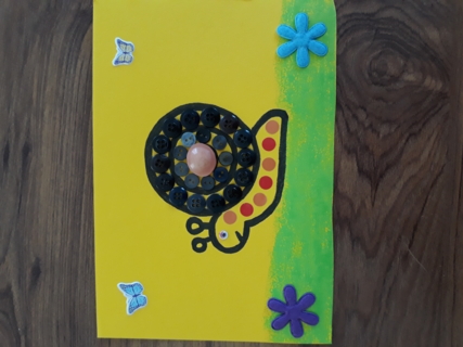 Escargot - Créations d'enfant - 10doigts.fr