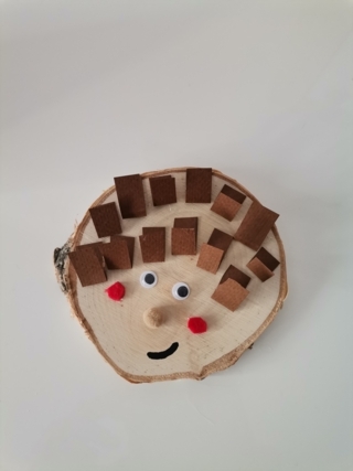 Hérisson thème automne 2021 - Créations d'enfant - 10doigts.fr