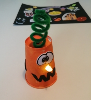 Jolie citrouille - Créations d'enfant - 10doigts.fr