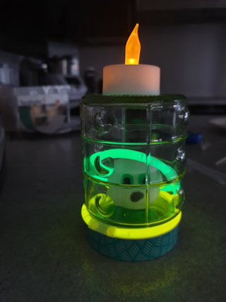 Veilleuse d halloween - Lampes et guirlandes - 10doigts.fr