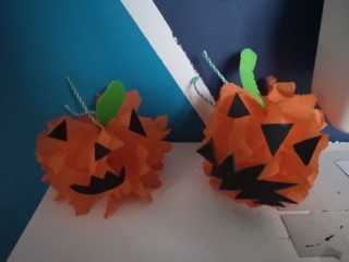 Citrouille ahahaha - Créations d'enfant - 10doigts.fr