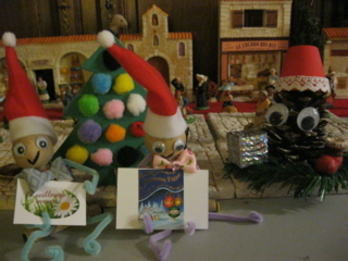 LES AMOUREUX DE PENNEY A NOEL - Pâques, Noël - 10doigts.fr