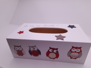 LA VIE EST CHOUETTE - Déco du bois - 10doigts.fr