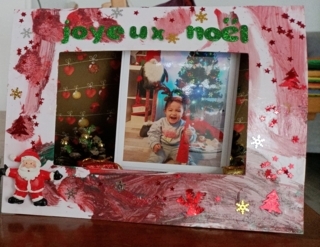 Cadre de Noël - 10doigts.fr