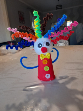 Clown rigolo - 10doigts.fr