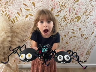 Araignées d'Halloween - 10doigts.fr