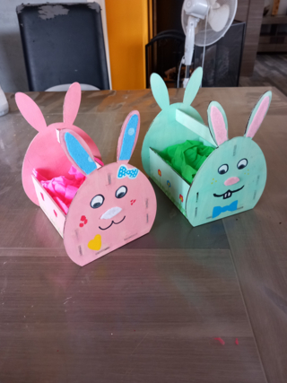 Panier de pâques - 10doigts.fr