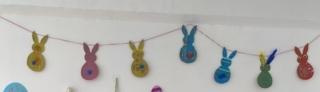 Bunny garland - 10doigts.fr