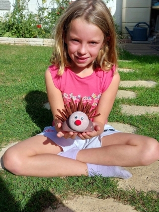 Herisson de Elyana et Lylou - 10doigts.fr