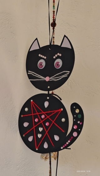 Petit chat d'halloween - 10doigts.fr