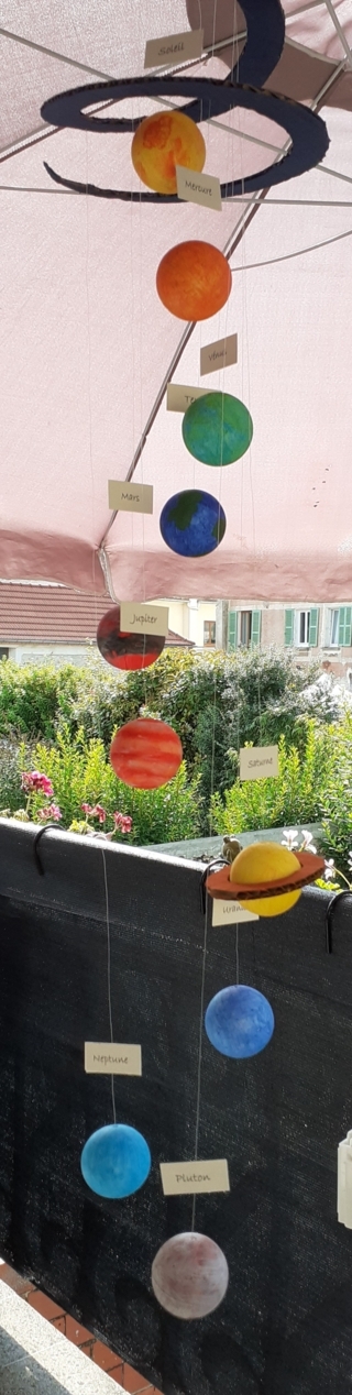 Mobile Système Solaire - 10doigts.fr