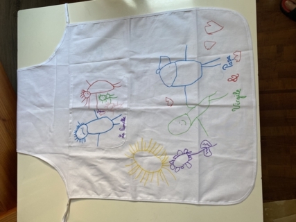 Tablier fête des pères - 10doigts.fr