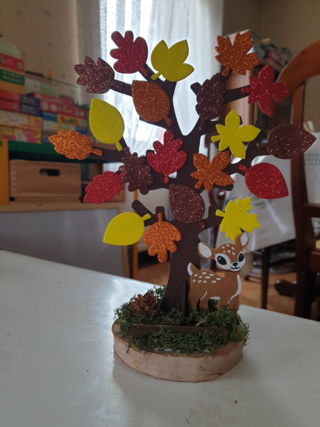 Arbre automne - 10doigts.fr