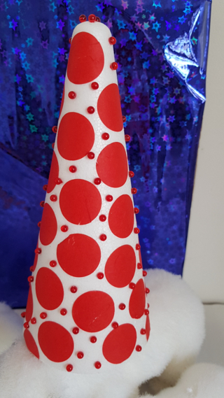 Sapin papier de soie et épingle - 10doigts.fr