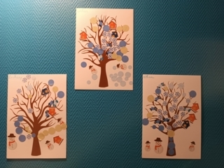 Les arbres d'hiver - 10doigts.fr