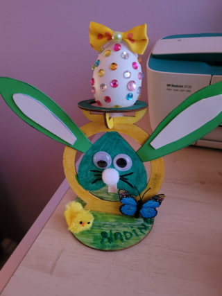 Lapin de Pâques - 10doigts.fr