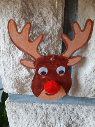 Renne du Père Noël - 10doigts.fr