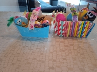 Panier  de  Pâques - 10doigts.fr