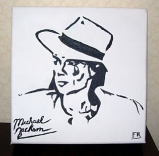 NOTRE CHER MICHAEL JACKSON - Home Déco, Châssis - 10doigts.fr