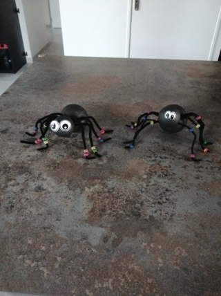 Mignonne araignées - 10doigts.fr