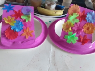 CHAPEAU CLOWN - 10doigts.fr