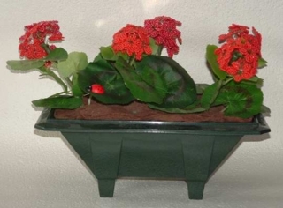 geraniums en perles de rocaille - Divers - 10doigts.fr