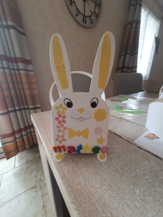 Panier lapin - 10doigts.fr