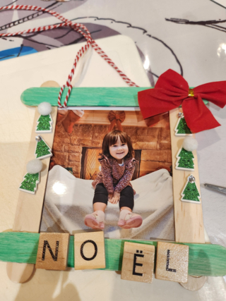 Cadre de Noël - 10doigts.fr