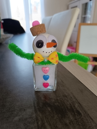 Bonhomme de neige - 10doigts.fr