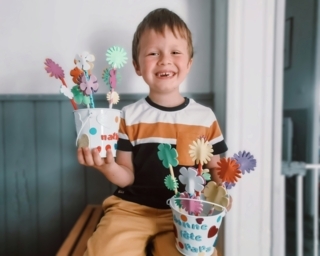 Mes jolis pots de fleurs - 10doigts.fr