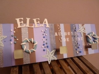 porte manteau aquatique - Déco du bois - 10doigts.fr