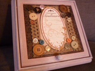 boite à bijoux romantique - Déco du bois - 10doigts.fr