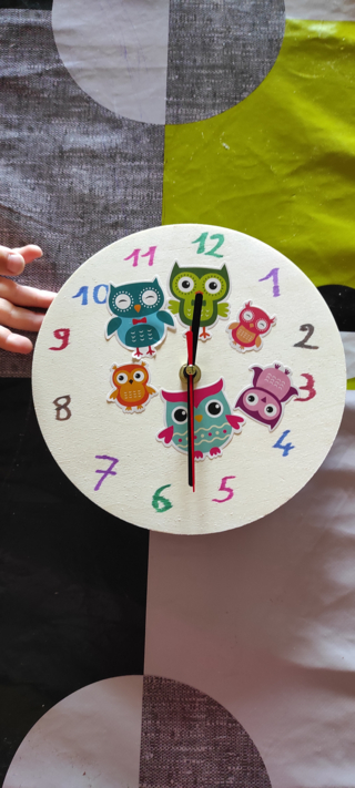 Horloge - 10doigts.fr