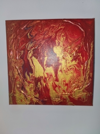 Tableau peinture acrylique - 10doigts.fr