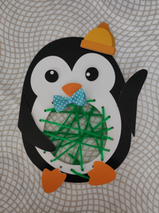 Petit pingouin - 10doigts.fr