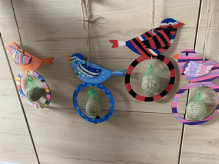 Mangeoires oiseaux - 10doigts.fr