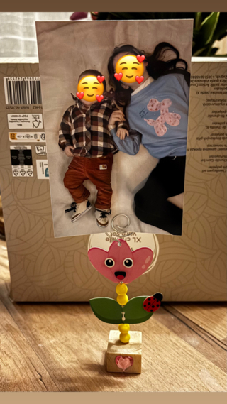 Fleur avec photo - 10doigts.fr