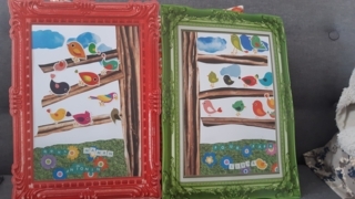 Arbre et oiseaux - 10doigts.fr