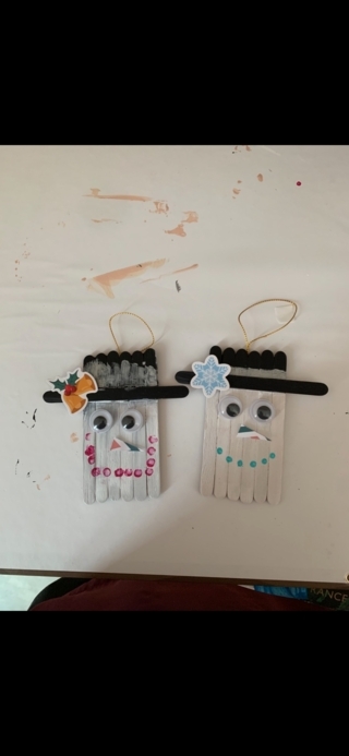 Bonhomme de neige - 10doigts.fr