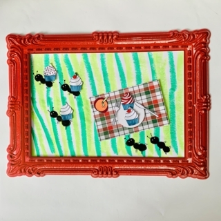 Fourmis en pic nic - 10doigts.fr