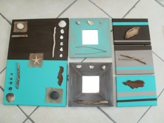 Entre terre et mer - Home Déco, Châssis - 10doigts.fr