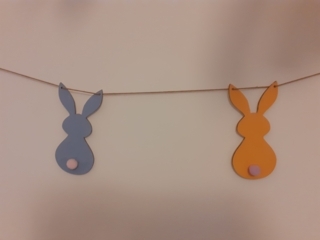 Guirlande lapins - 10doigts.fr