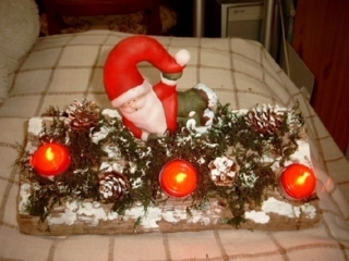 buche de Noel  - Pâques, Noël - 10doigts.fr